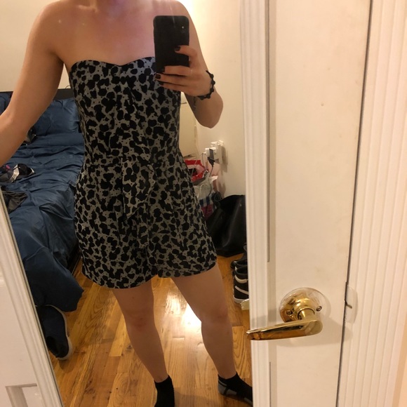 Strapless romper - Picture 3 of 4